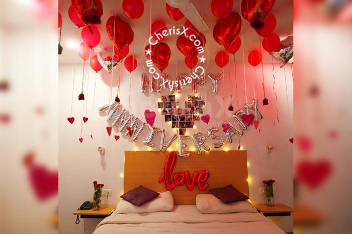 How to decorate room for anniversary surprise