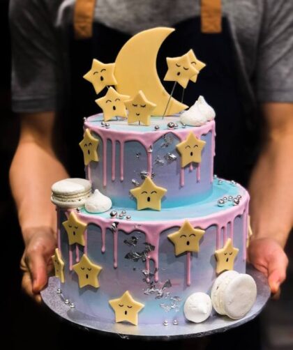 How to make a star cake decoration