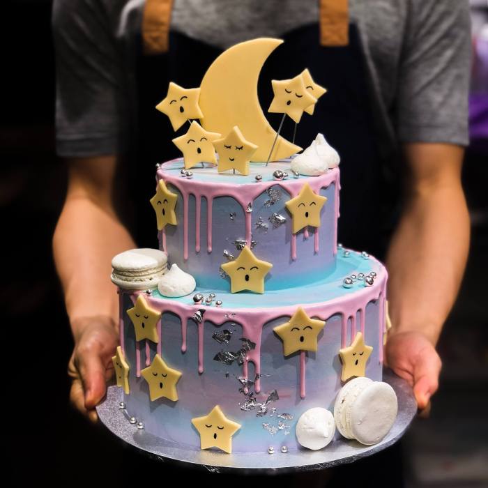 How to make a star cake decoration