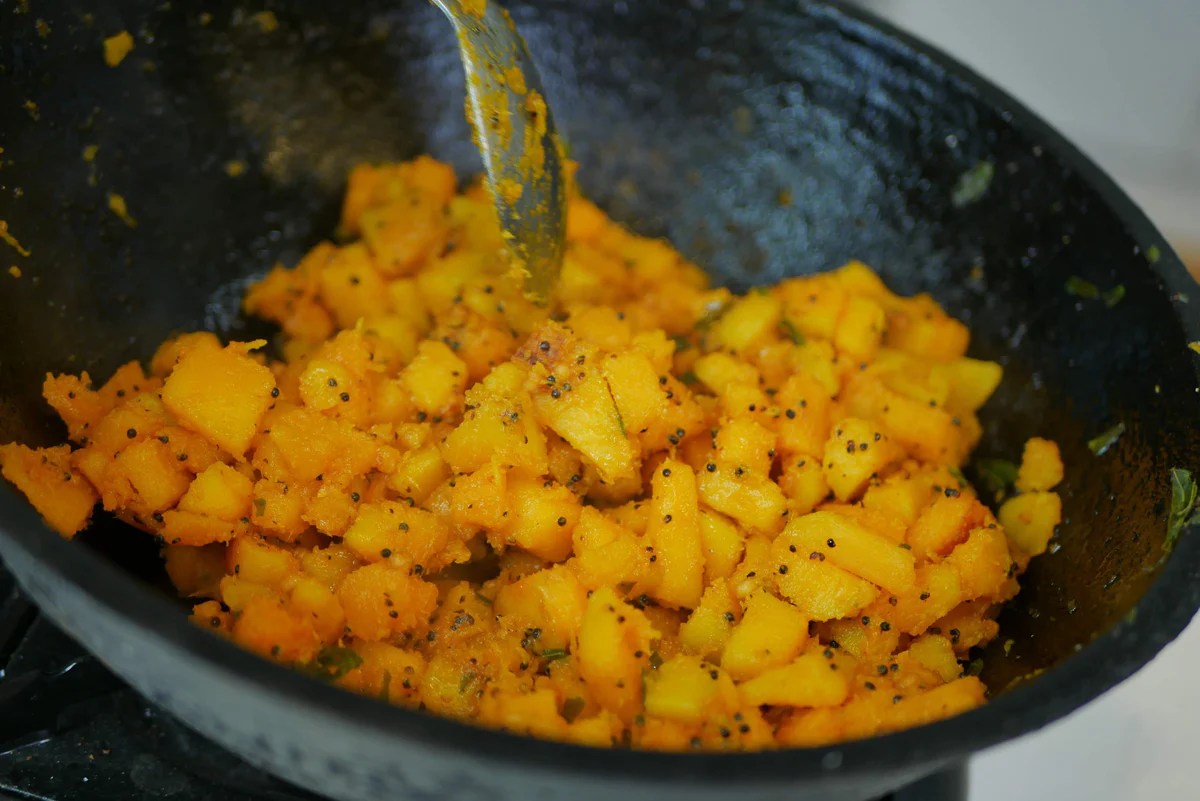 How to cook pumpkin south indian style