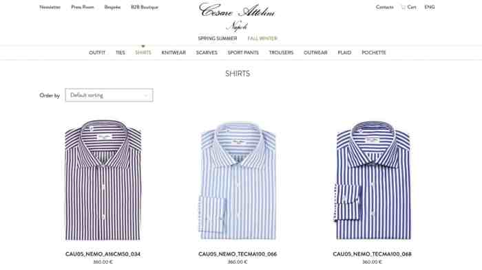 Eton men's dress shirts sale