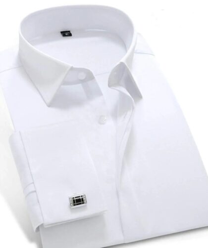 Collar french white bar shirt dress cuff hilfiger tommy men