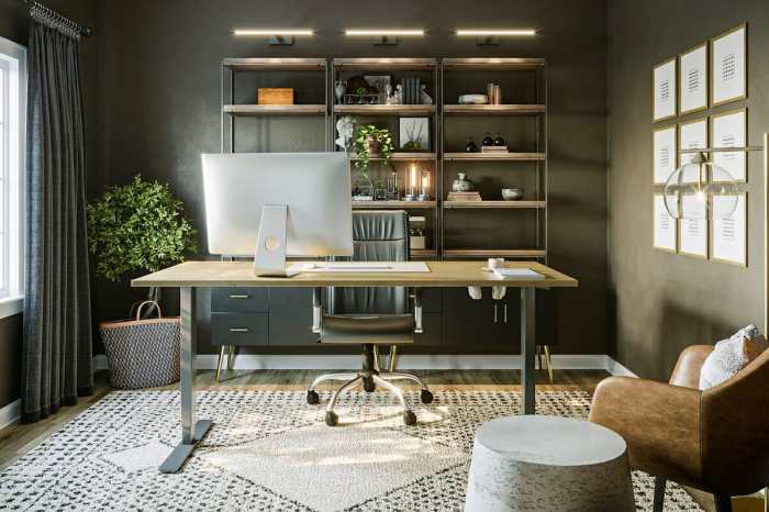 How to decorate home office to inspiration