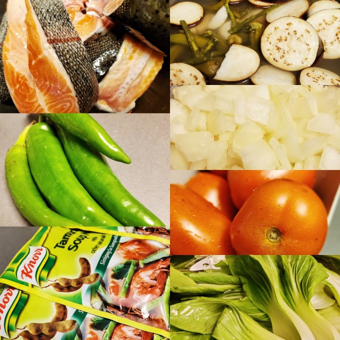 How to cook sinigang na salmon filipino style