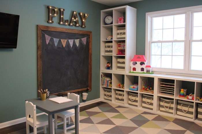 How to decorate a toy room