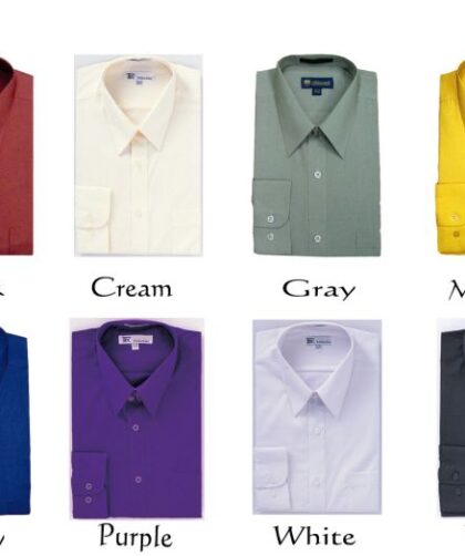 Best colors for men's dress shirts