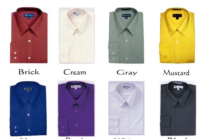 Best colors for men's dress shirts