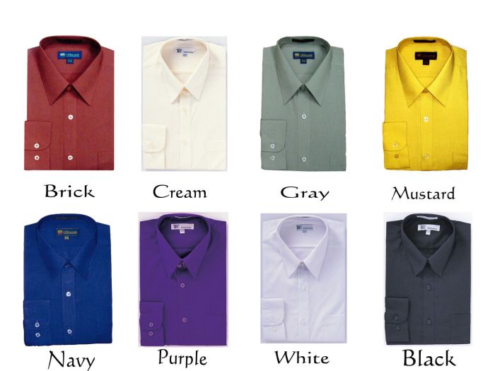 Best colors for men's dress shirts