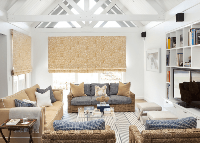 How to decorate a living room beach style