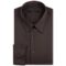 Brown mens dress shirt