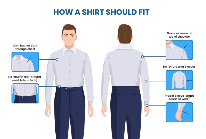 How to measure mens dress shirt