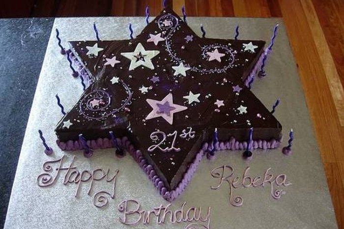 How to make a star cake decoration