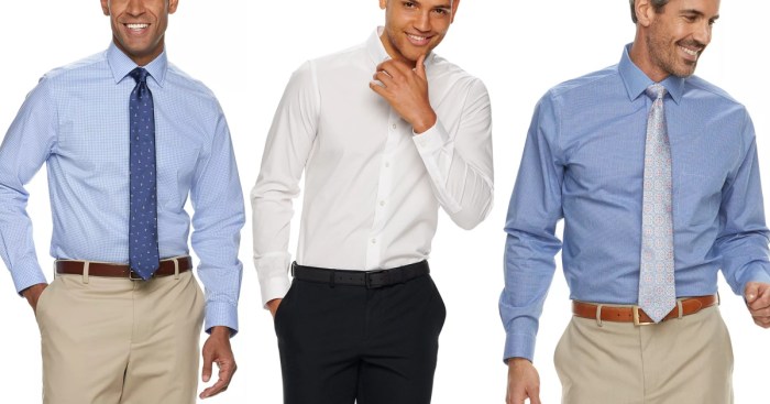 Kohls mens dress shirts